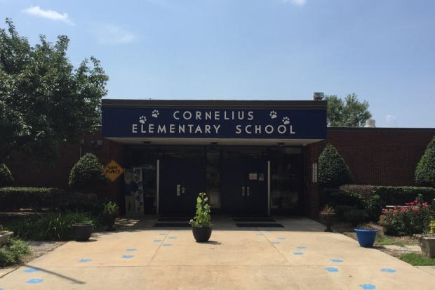 Cornelius Elementary School front
